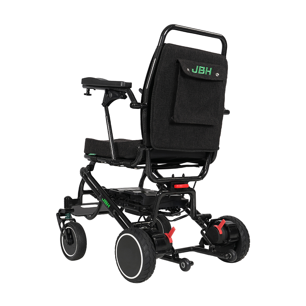 JBH Otomatik katlanır karbon fiber tekerlekli sandalye DC05