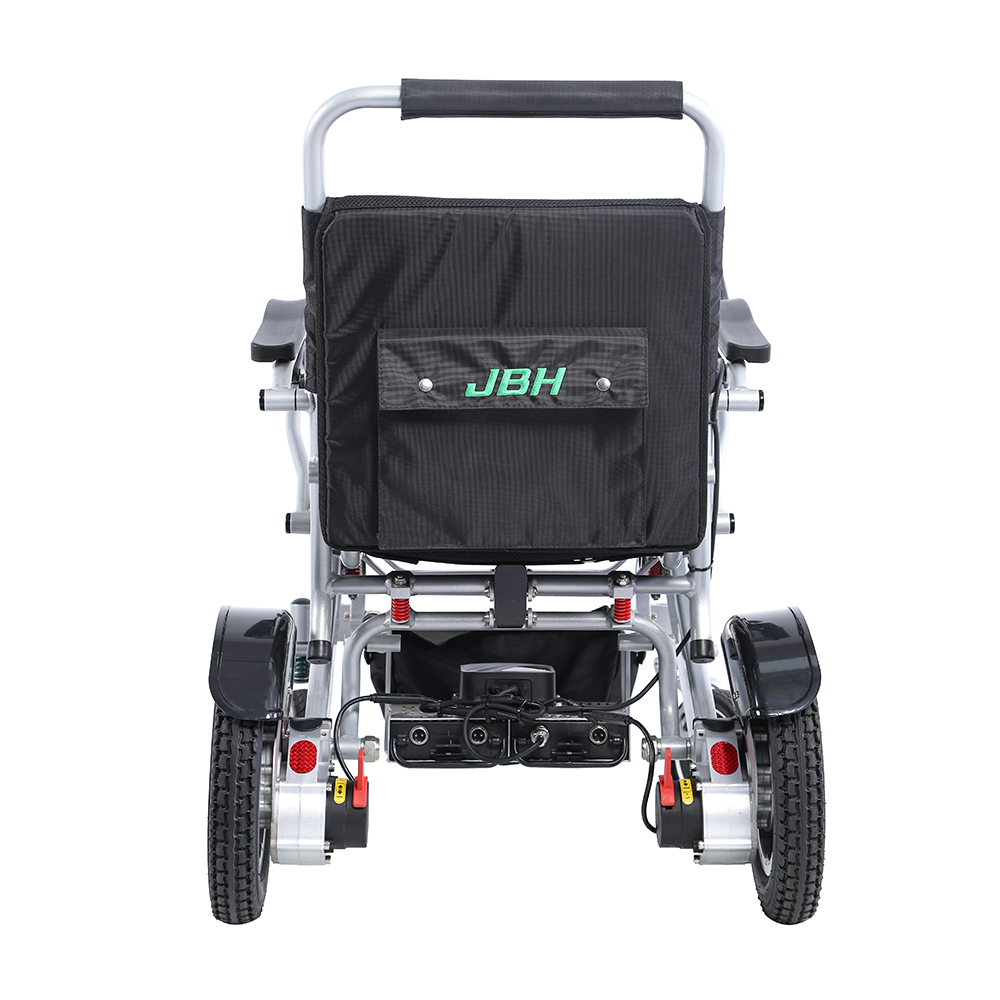 JBH Hafif siklet katlanır elektrikli tekerlekli sandalye D12