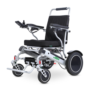 JBH Taşınabilir elektrikli seyahat alaşımı tekerlekli sandalye D11