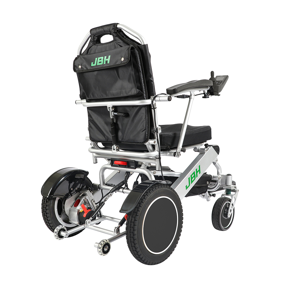 JBH şok emici katlanabilir alaşım tekerlekli sandalye d26