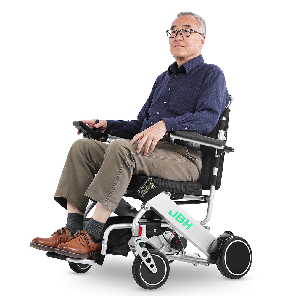 JBH ultra hafif elektrikli tekerlekli sandalye D05