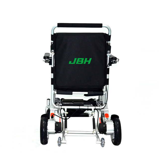 JBH mavi şık hafif elektrikli tekerlekli sandalye D05