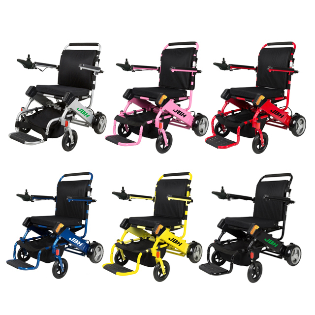 JBH İç Mekan Katlanabilir Hafif Elektrikli Tekerlekli Sandalye