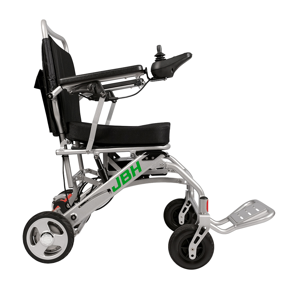 JBH Dış Mekan Katlanabilir Yaşlılar İçin Elektrikli Tekerlekli Sandalye