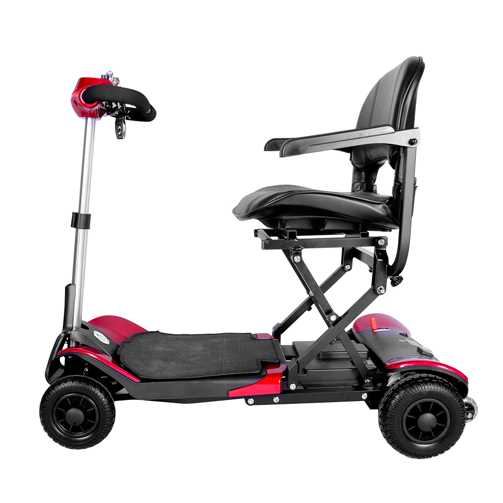 JBH Kırmızı Katlanabilir Mobilite Scooter FDB01