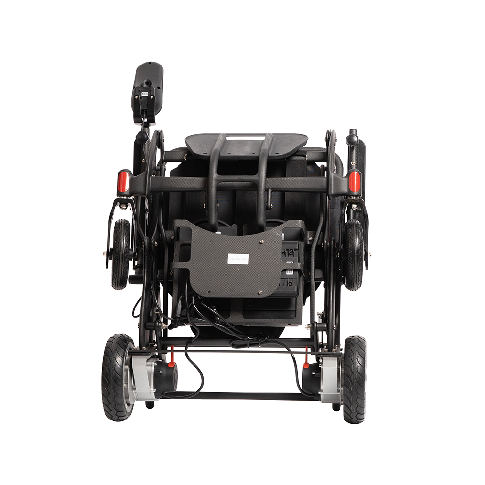 JBH Hafif Katlanabilir Karbon Fiber Elektrikli Tekerlekli Sandalye