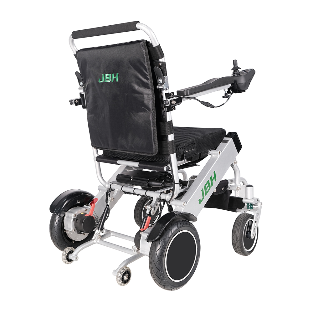 JBH Seyahat D06 için elektrikli katlanabilir tekerlekli sandalye