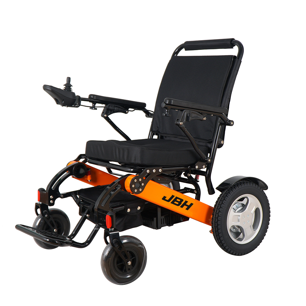 JBH Seyahat Katlanabilir yaşlı Elektrikli Tekerlekli Sandalye