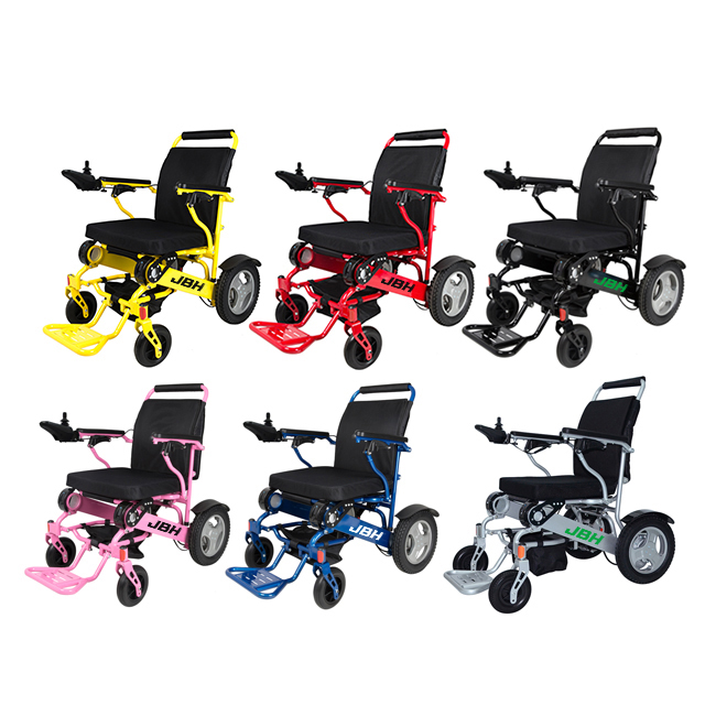 JBH Seyahat Katlanabilir Taşınabilir Elektrikli Tekerlekli Sandalye